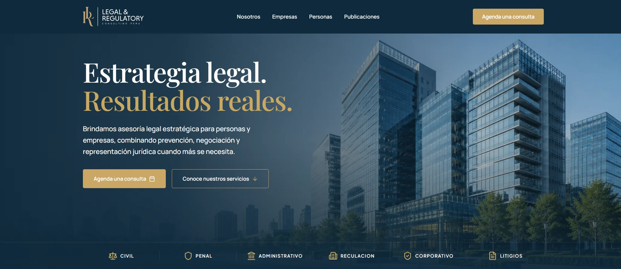 Web Corporativa Legal